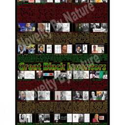 Black Inventors Poster History Ben Bey, George Washington Carver, Howard Latimer, Garret Morgan, Crum - thumbnail 2