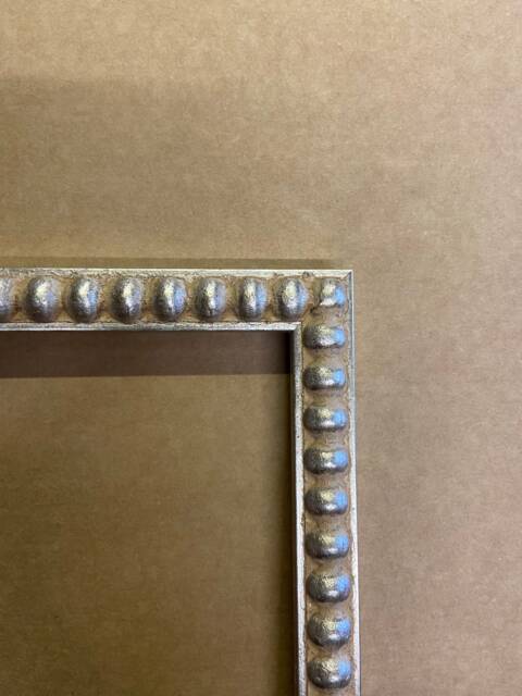 Silver Bobbin Handmade Photo Frame, Embossed Wood - image 1