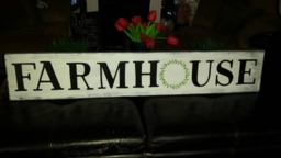 Farmhouse Wood Sign With Wreath Distressed Extra Large Rustic Wall Hanging Primitive Decoration Fixer Upper Housewarming Gift - thumbnail 1
