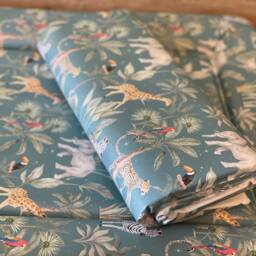 Safari Jungle Baby Changing Mat, Animal Baby Changing Mat, Jungle Mat - thumbnail 4