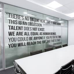 No Talent Here, Typography Wall Art, Office Decor, Home Decal, Vinyl Quotes - Skunth