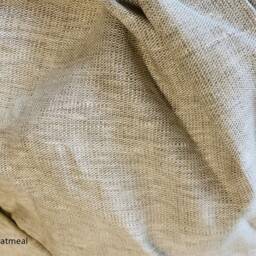 Flax Linen Cushion Cover, With Piping All The Way Around & Sides Covered, Couch Sofa Cover Hidden Zipper Closure. Canvas Weight Linen - thumbnail 3