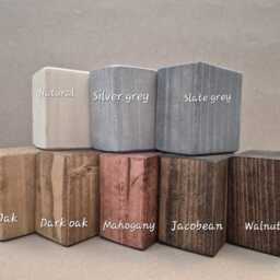 Slim Handmade Solid Rustic - 50cm Mini Side Sofa Cube Coffee Table 14.5cm- 17cm- 19.5cm- 22 cm Deep - thumbnail 4