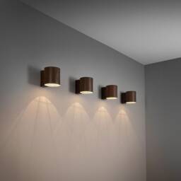 Swedish Bedroom Copper Sconce Lighting, Mid Century Patinated Wall Sconce, Antique Modern Bedside Light, Rustic Indoor Lamp - thumbnail 3