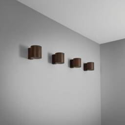 Swedish Bedroom Copper Sconce Lighting, Mid Century Patinated Wall Sconce, Antique Modern Bedside Light, Rustic Indoor Lamp - thumbnail 2