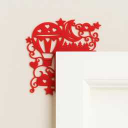 Hot Air Balloon Door Corner Decoration, Nursery Room D??cor, Toddler Christmas Gift For Her, New Baby Shower Idea From Godparent Him - thumbnail 1
