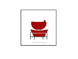 Cart??a - Mini Poster Tre Pezzi Albini Armchair 20 X cm Design Series - thumbnail 1