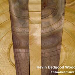 Sculpture Walking The Path, Turned Wood, Lathe Sculpted Artwork, Wall Hanging, Art, Wood Art - thumbnail 2