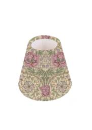 Handmade William Morris Honeysuckle Rose Candle Shade -- Small Lamp Shade, Colourful Home Decor Gift, Light Shade, Made in Uk, Green