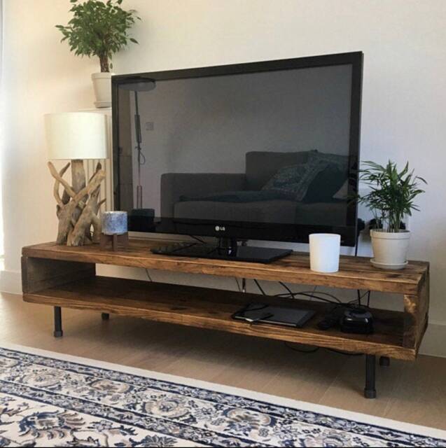 Reclaimed Wood Tv Stand/Cabinet 47cm High - image 1