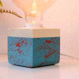 Handmade Modern Table Lamp Scandinavian Decor Farmhouse Bedside - thumbnail 4