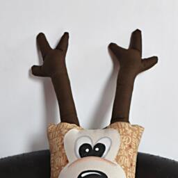 Django The Cuddle Reindeer Pillow Toy - thumbnail 3