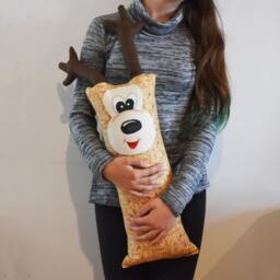 Django The Cuddle Reindeer Pillow Toy - thumbnail 4