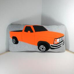 Ford Ranger Pillow Detailed Custom Handmade Decorative Truck Car - thumbnail 3