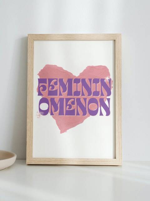Femininomenon A4 Print - Chappell Roan, Queer Wall Art - image 1