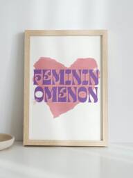 Femininomenon A4 Print - Chappell Roan, Queer Wall Art - thumbnail 1