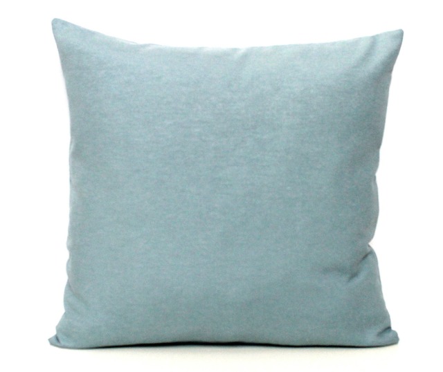 Blue Grey Pillow Cover, Cotton, All Sizes, Home Gifts For You - image 1