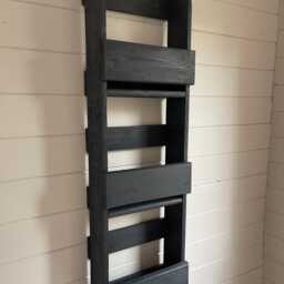 1M Vertical Shoe Organiser - Space Saving Jacobean - Out Of Stock - thumbnail 4