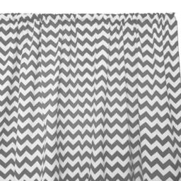 Chevron Cotton Curtain Panel 58 Inch Wide/Window D??cor Backdrop Classroom Bedroom Cabin Hotel Guest Room Curtains - thumbnail 2