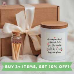 Friend Candle Gift Set Box Birthday Candles Necklace Bracelet Mugs