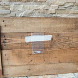Handcrafted Wall Mounted Key Holder - Rustic Wood Entryway Organizer With Shelf - thumbnail 4