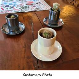 Christmas Gift - Ceramic Plant Pot Succulent Pots Small Plant For Him Birthday Gifts Dad Gift Grandad - thumbnail 2
