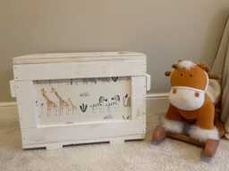 Toy Box - Storage Custom Design Reclaimed Shipping Crate