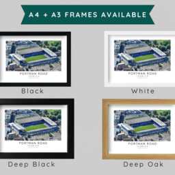 Ipswich Town Portman Road Stadium Art Print - Poster Impressionist Painting Drawing Gift For Him Football Fan Dad Granddad Son Brother Fc - thumbnail 3