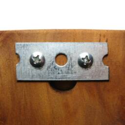 Decorative Wall Mount - 29 cm Pear Tree Wood - thumbnail 2