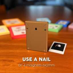 Magnetic Photo Frame With Hidden Storage, Picture Frame, Memory Gift - thumbnail 3
