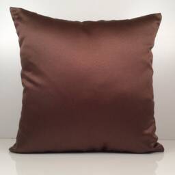 "Underseas Grey/Brown Silk Throw Pillow Cover, Modern Boho Pillow, Toss Cushion Covers, Crosshatch Embroidered, Embroidered Pillow, 16""x16" - thumbnail 2