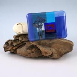 Sailboat Fused Glass Night Light - thumbnail 2