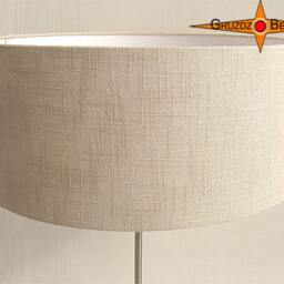 Floor Lamp Natural Linen Penelope Floor Country Style - thumbnail 3