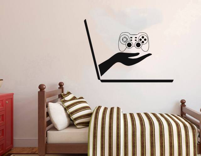 Gamer Controller Vinyl Wall Decal Gaming Room Decor 2880 - image 1