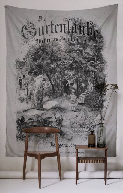 Classic Garden - Wall Tapestry Tapestry Hangings Wanderlust Bohemian Home Decor Dorm T#76 - image 1