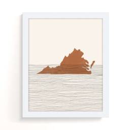 Boho Decor - Virginia Mid Century Wall Art, Minimalist Art & Abstract Print, State Map Print - thumbnail 2