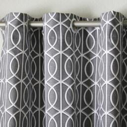 "Pair 25 Or 50"" Wide Dwell Studio Bella Porte Rod Panels Drapes Custom Cafe Curtains 24 36 48 63 72 84 96 108 132" - thumbnail 3