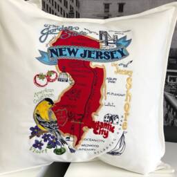 Missouri State Pillow With Feather Insert - thumbnail 4