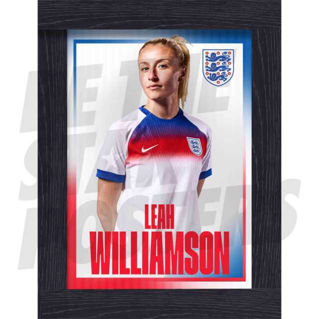 Lionesses Williamson 25/26 Home Headshot Poster - Officially Licensed Product A4/A3 Framed Options - image 1