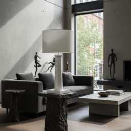 Jean-Michel Frank Style Table Lamp - thumbnail 3