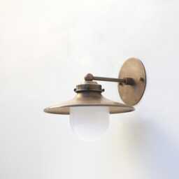 Bathroom Vanity Light, Wall Sconce Light With Brass Shade-Minimal Ul Listed, Lm2. No.0386