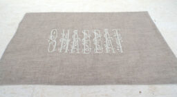 Shabbat Bread Cover Embroidered Challah Spring Flowers Rustic Linen/Cotton Jewish Home Hostess Gift - thumbnail 1