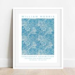William Morris Marigold Print Art Nouveau Floral Wall - thumbnail 2