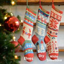 Christmas Stockings - Hand Knit & Personalized - thumbnail 4