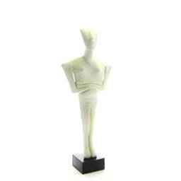 Cycladic Idol , Woman Statuette , Museum Reproduction Primitive Civilisation - thumbnail 3
