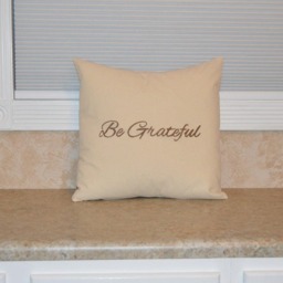 "Script Pillow Cover 18"" X 18" - thumbnail 2