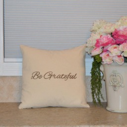 "Script Pillow Cover 18"" X 18" - thumbnail 4