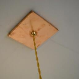 Industrial Copper Cage Pendant Light Handmade Sculptural Lighting - thumbnail 4