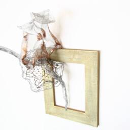 Fall Decor Ballet Modern Art Ooak - thumbnail 4