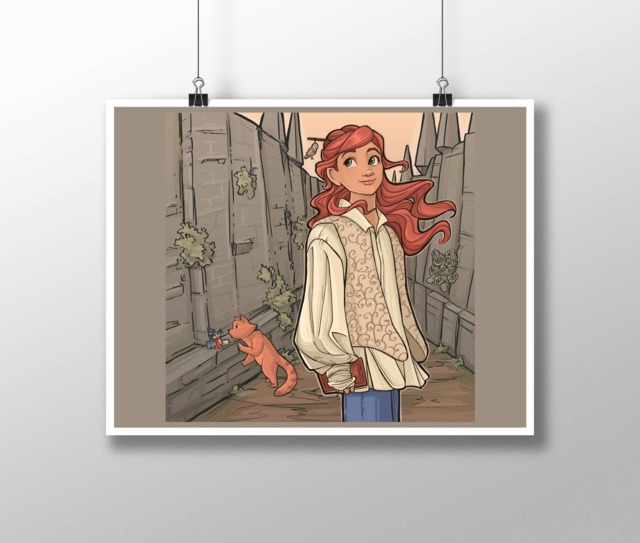 Labyrinth Inspired - Medium Print - image 1